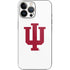 Indiana University IU Logo White iPhone 14 Pro Max Skin