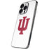 Indiana University IU Logo White iPhone 15 Pro Skin