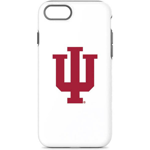 Indiana University IU Logo White iPhone 8 Pro Case