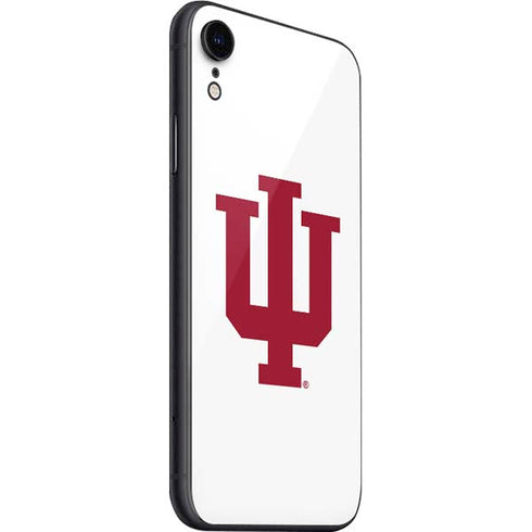 Indiana University IU Logo White iPhone SE (2nd & 3rd Gen) Skin