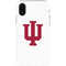 Indiana University IU Logo White iPhone XR Pro Case