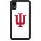 Indiana University IU Logo White iPhone XR Waterproof Case