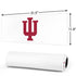 Indiana University IU Logo White Gaming Mouse Pad