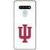 Indiana University IU Logo White LG Stylo 6 Clear Case