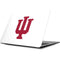 Indiana University IU Logo White Apple MacBook Skin