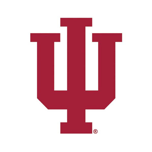 Indiana University IU Logo White Moto E5 Play Skin