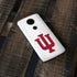 Indiana University IU Logo White Moto E5 Plus Skin