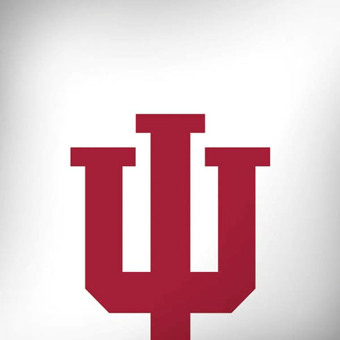 Indiana University IU Logo White Moto G6 Skin