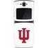 Indiana University IU Logo White Motorola RAZR Skin