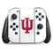 Indiana University IU Logo White Nintendo Switch (2017-2021) Joy-Con Controller Skin