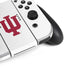 Indiana University IU Logo White Nintendo Switch OLED (2021) Skin