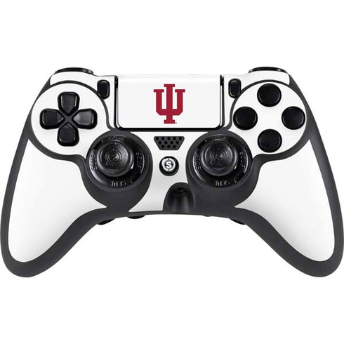 Indiana University IU Logo White PS4/PC SCUF Impact Controller Skin