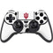 Indiana University IU Logo White PS4/PC SCUF Impact Controller Skin