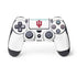 Indiana University IU Logo White PS4 Pro/Slim Controller Skin