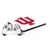 Indiana University IU Logo White PS4 Slim Bundle Skin