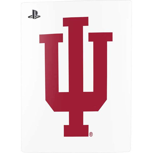 Indiana University IU Logo White PS5 Bundle Skin