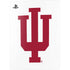 Indiana University IU Logo White PS5 Console Skin