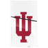 Indiana University IU Logo White PS5 Slim Disk Bundle Skin