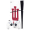 Indiana University IU Logo White PS5 Slim Digital Edition Bundle Skin