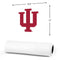 Indiana University IU Logo White Gaming Mouse Pad