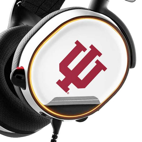 Indiana University IU Logo White SteelSeries Arctis 3 Skin