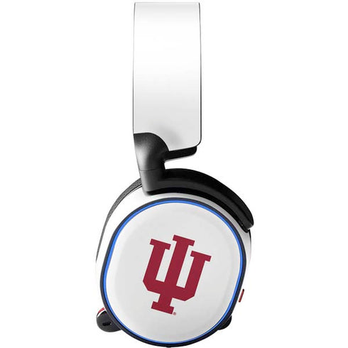 Indiana University IU Logo White SteelSeries Arctis 5 Skin