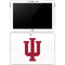 Indiana University IU Logo White Surface Go Skin