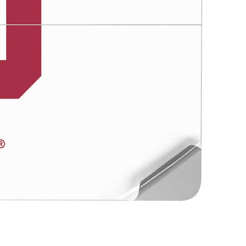 Indiana University IU Logo White Surface Laptop Studio Skin