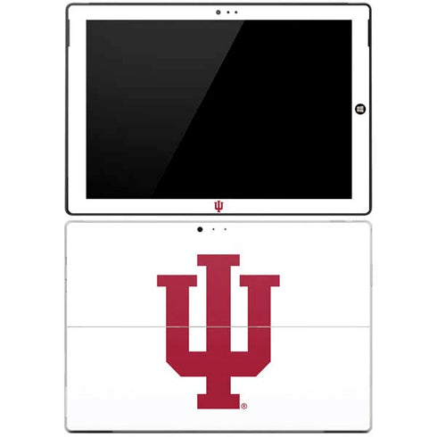 Indiana University IU Logo White Surface Pro 3 Skin