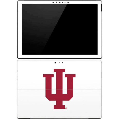 Indiana University IU Logo White Surface Pro 4 Skin