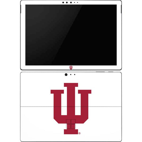Indiana University IU Logo White Surface Pro 6 Skin