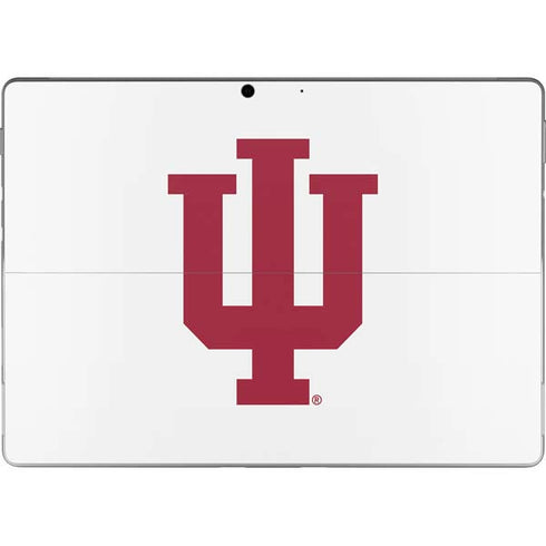 Indiana University IU Logo White Surface Pro 8 Skin
