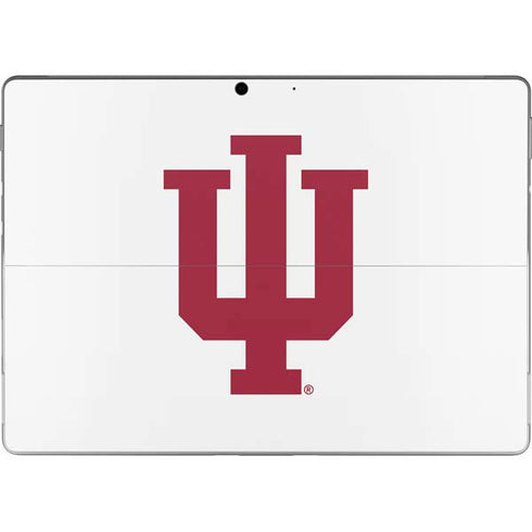 Indiana University IU Logo White Surface Pro 9 Skin