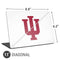 Indiana University IU Logo White Universal Laptop 11in (8.8 x 6.2in) Skin