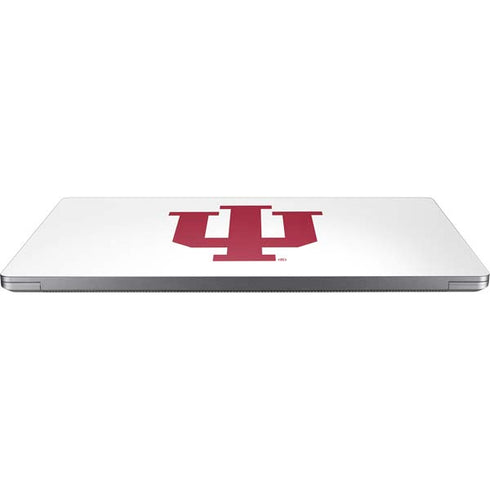 Indiana University IU Logo White Universal Laptop 12in (9.8 x 6.8in) Skin