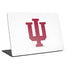 Indiana University IU Logo White Universal Laptop 17in (13.8 x 10in) Skin