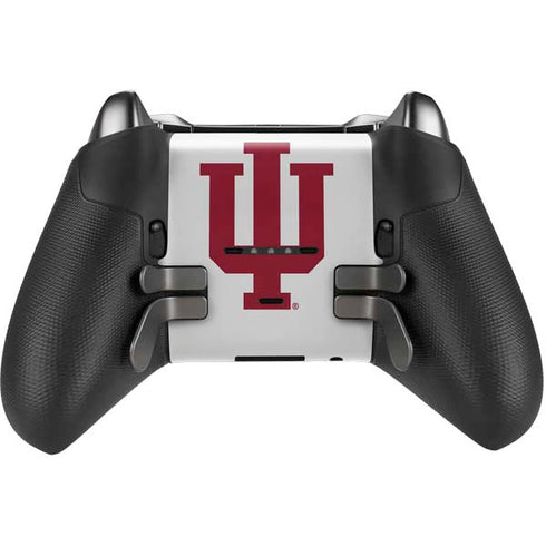 Indiana University IU Logo White Xbox Elite Wireless Controller Series 2 Skin