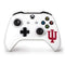 Indiana University IU Logo White Xbox One S Controller Skin