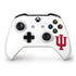 Indiana University IU Logo White Xbox One S Controller Skin
