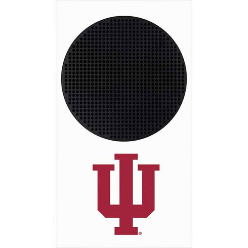 Indiana University IU Logo White Xbox Series S Bundle Skin