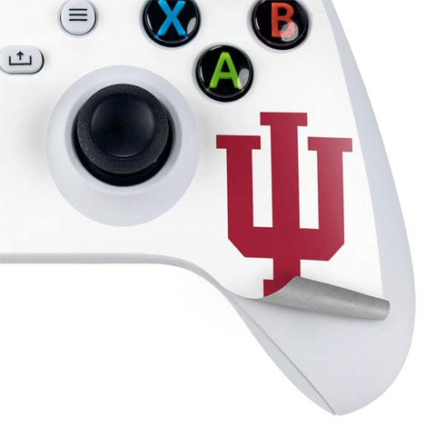 Indiana University IU Logo White Xbox Series S Bundle Skin