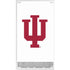 Indiana University IU Logo White Xbox Series S Console Skin