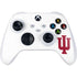 Indiana University IU Logo White Xbox Series S Controller Skin