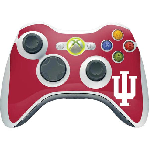 Indiana University IU Logo Xbox 360 Wireless Controller Skin