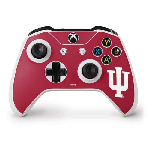 Indiana University IU Logo Xbox One S Controller Skin