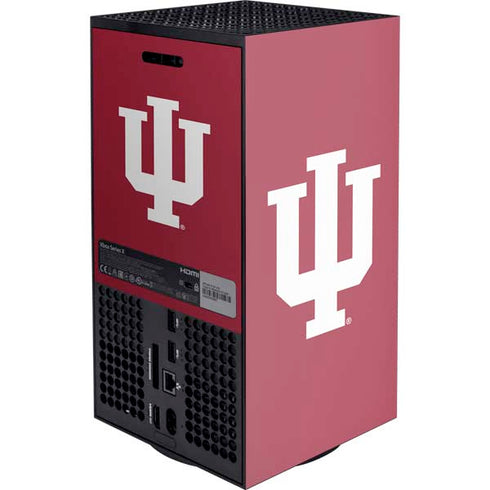 Indiana University IU Logo Xbox Series X Console Skin
