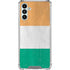 Ivory Coast Flag Distressed Galaxy A13 5G Clear Case