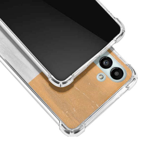 Ivory Coast Flag Distressed Galaxy A13 5G Clear Case