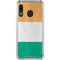 Ivory Coast Flag Distressed Galaxy A30 Clear Case