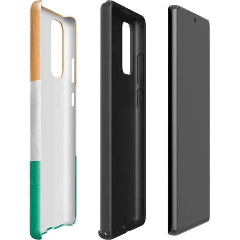 Ivory Coast Flag Distressed Galaxy Note20 5G Pro Case